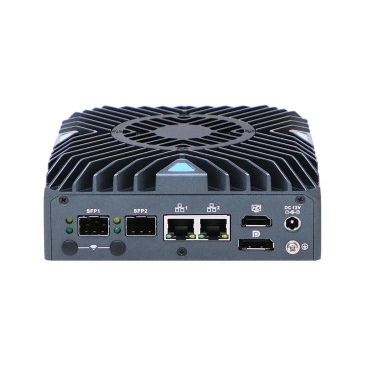 N1342 - Kompaktowy firewall mini PC z 2x 10G SFP+, 2x 2.5G LAN, Intel N150, RS232/485 | IWILL Polska