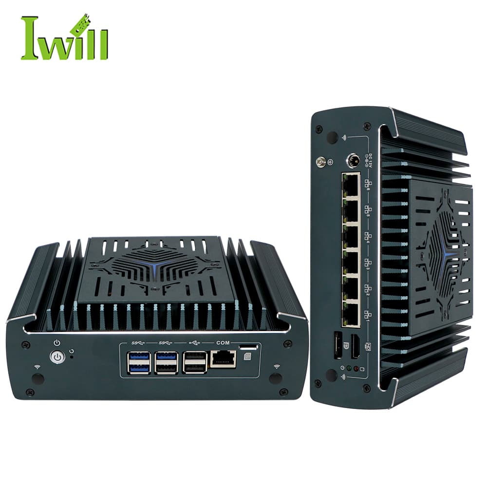 Nano-N3161 - Firewall appliance z Intel Alder Lake i 6x 2.5G LAN, opcja PoE | IWILL Polska